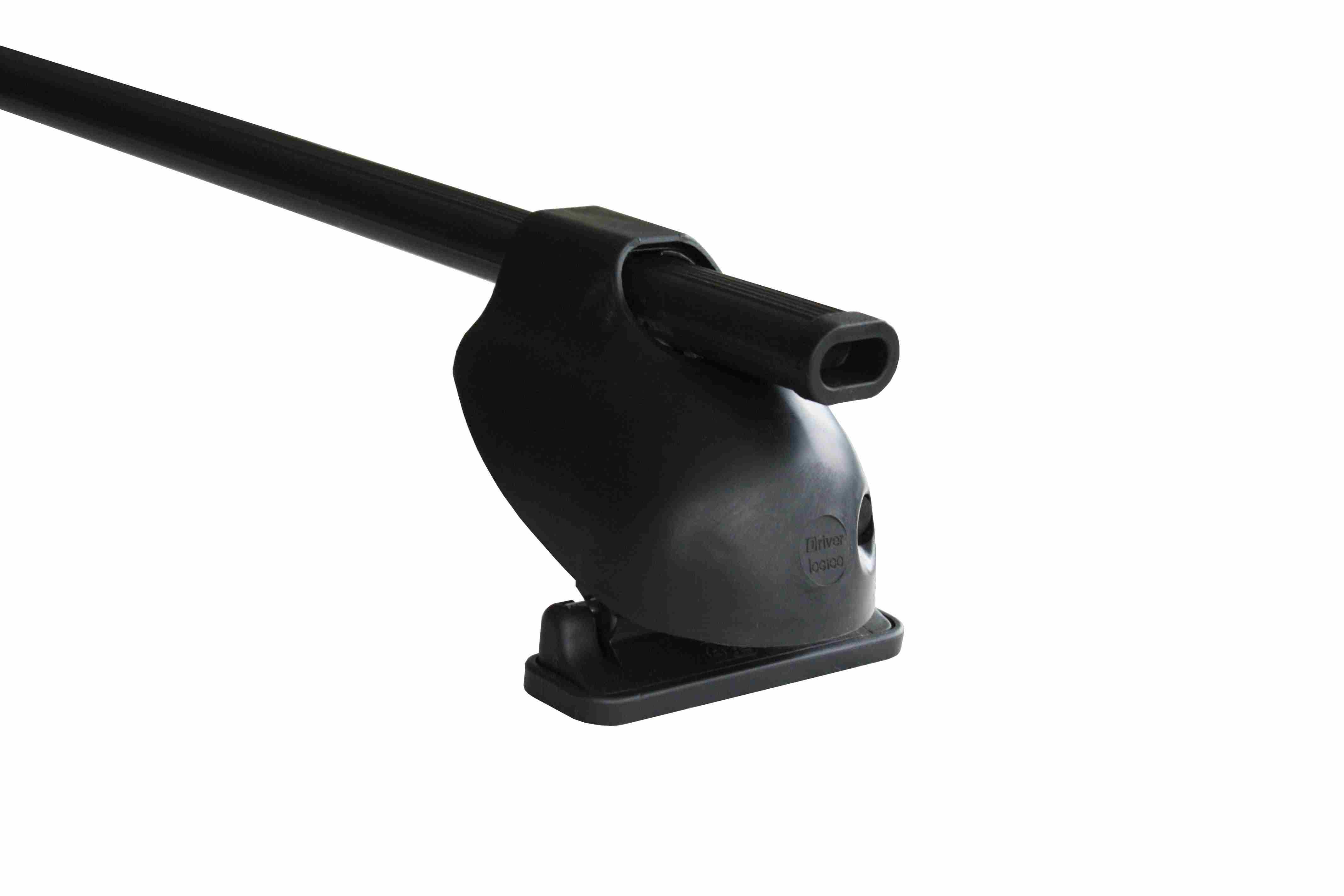 Kit Barre Portatutto Premontato CAM RAX 20003 - Per Tetto Auto, Fino A 50 Kg, Made In Italy, Con Serrature Opzionali